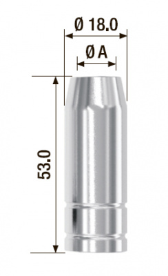 Газовое сопло Fubag d12 (FB 150)