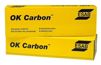 Электроды угольные OK Carbon DC pointed 6,5x305